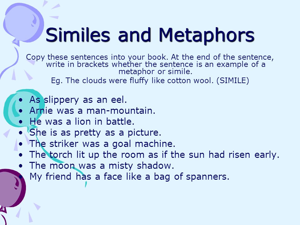 Homeric Simile Examples